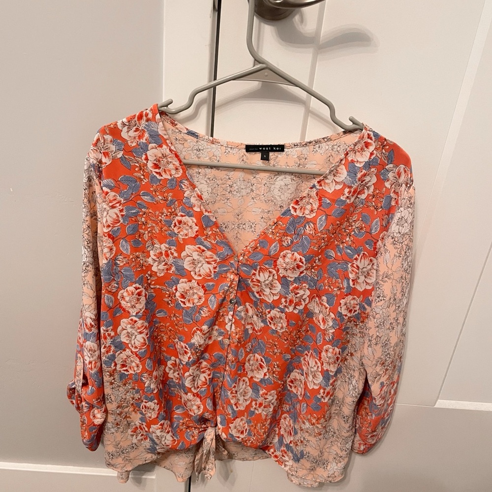 West Kei Flower Blouse